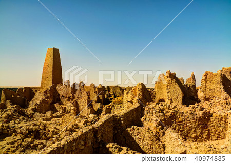 Ruins of the Amun Oracle temple, Siwa oasis, Egypt Ruins of the Amun Oracle temple, Siwa oasis, Egypt 40974885
