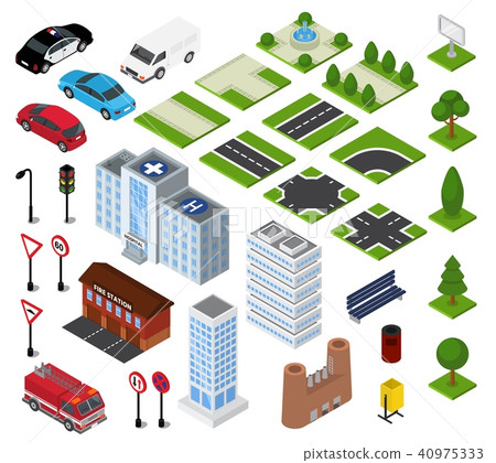 City isometric vector urban cityscape with building architecture or construction in downcity street City isometric vector urban cityscape with building architecture or construction in downcity street 40975333