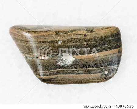 tumbled marl shale stone on white 40975539