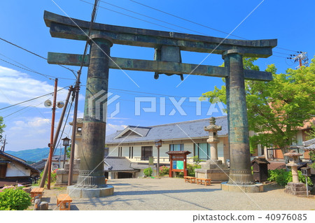 Kinzanzanji寺廟銅Torii Kinzanzanji寺廟銅Torii 40976085