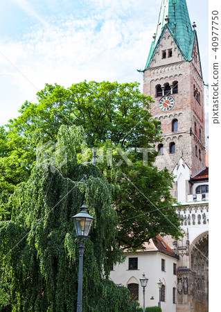 Augsburg Cathedral (Augsburger Dom) in spring 40977750