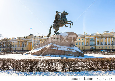 statue of Peter the Great in the Senate Square 40977947