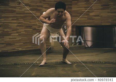 sumo, sumo wrestling, training 40978541