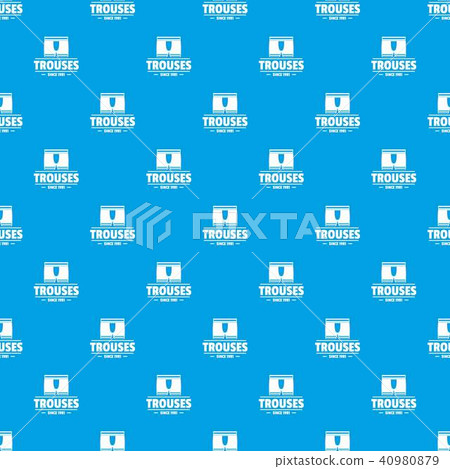 Underpant male pattern vector seamless blue Underpant male pattern vector seamless blue 40980879