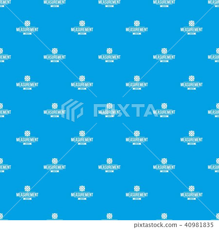 Ruler pattern vector seamless blue Ruler pattern vector seamless blue 40981835