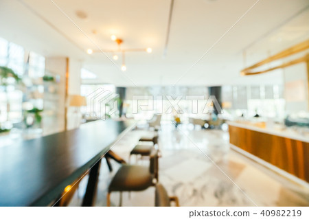 Abstract blur and defocused lobby and hotel Abstract blur and defocused lobby and hotel 40982219