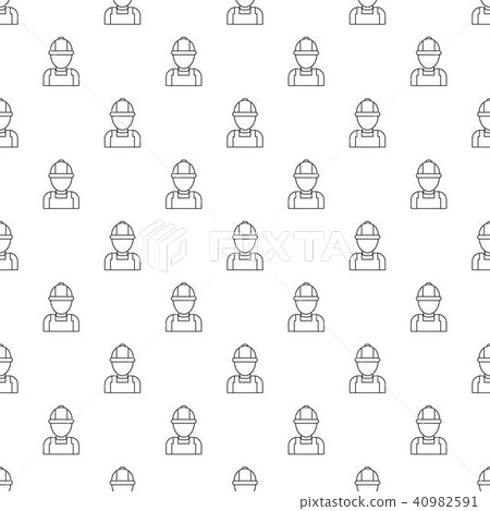 Man mechanic pattern vector seamless Man mechanic pattern vector seamless 40982591