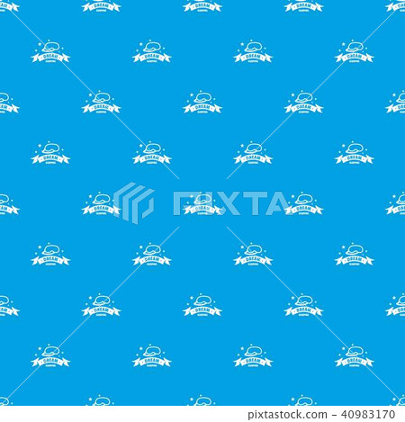 Sleeping pattern vector seamless blue 40983170