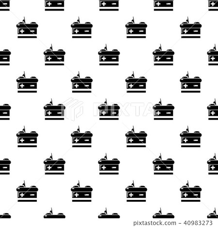 Battery pattern vector seamless - Stock Illustration [40983273] - PIXTA