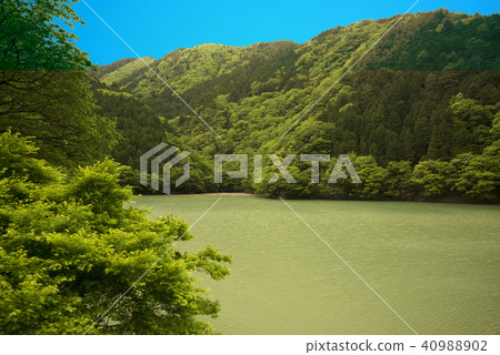 Totsukawa village When it is fresh green 40988902