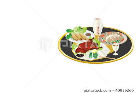 今天的米春捲和北京烤鴨 40989260