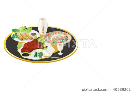 今天的米春捲和北京烤鴨 40989261