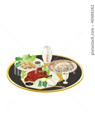 Today's rice spring roll and Beijing duck 40989262