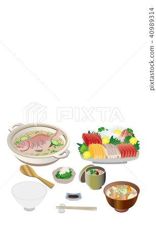 今天的米飯海鮮和米湯 今天的米飯海鮮和米湯 40989314