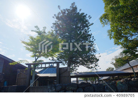 Walking around Fukue Island Island Around the Furusato Museum 2017 Blue sky Walking around Fukue Island Island Around the Furusato Museum 2017 Blue sky 40989705
