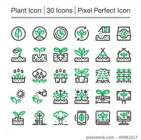 plant icon plant icon 40991817
