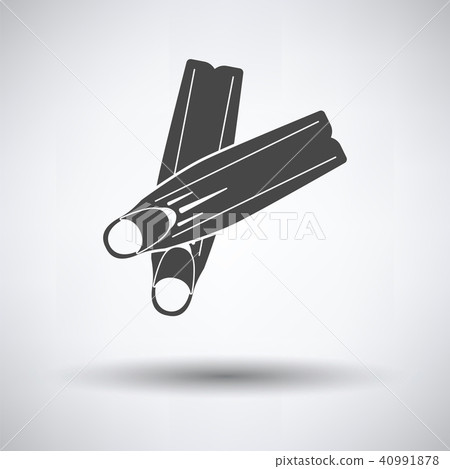 Icon of swimming flippers Icon of swimming flippers 40991878