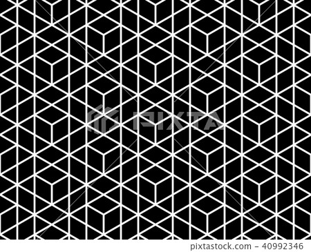 The geometric pattern with lines. Seamless vector - Stock Illustration ...
