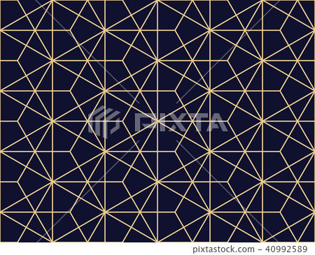 The geometric pattern with lines. Seamless vector - Stock Illustration ...
