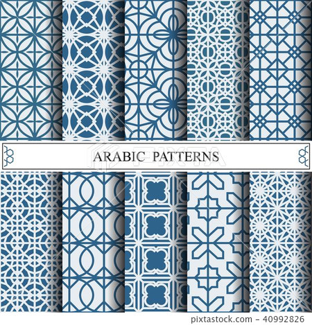 arabic vector pattern,pattern fills, web page 40992826