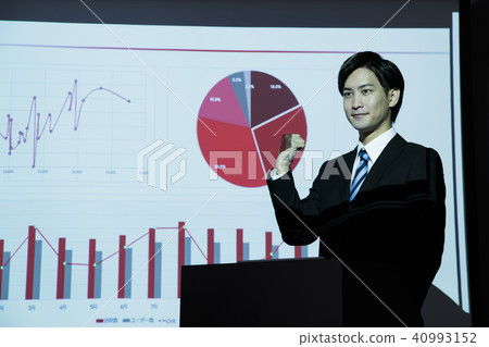 Business office business meeting presentation 40993152