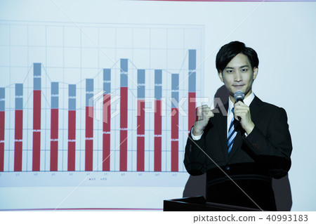 Business office business meeting presentation 40993183