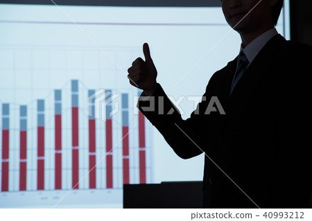 Business office business meeting presentation Business office business meeting presentation 40993212
