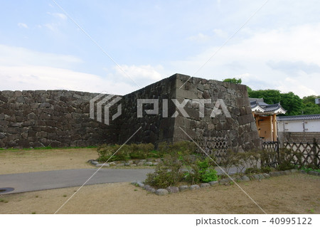 Yamagata Prefecture Yamagata Castle Honmaru single gates gate 40995122