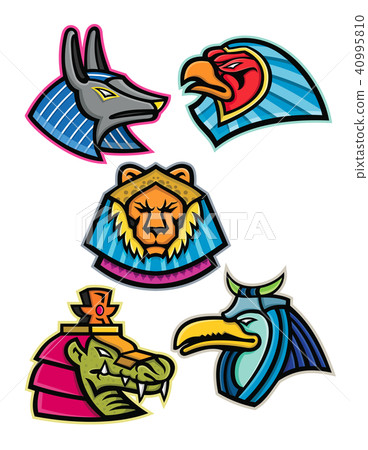 Ancient Egyptian Animal Gods Collection Ancient Egyptian Animal Gods Collection 40995810
