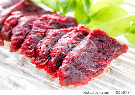 Mink's whale sashimi Mink's whale sashimi 40996784