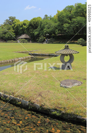 Okayama Korakuen, see Renkei from the front of Xiantei 40998025