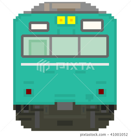 Dot picture style commuter train (High driver cab ATC / Joban line 103 series) Dot picture style commuter train (High driver cab ATC / Joban line 103 series) 41001052