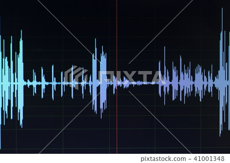 Audio sound wave studio editing Audio sound wave studio editing 41001348