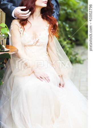 Wedding ceremony. Groom and bride together Wedding ceremony. Groom and bride together 41002796