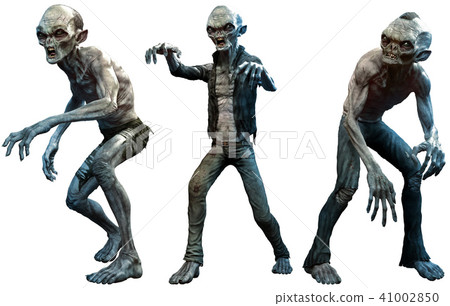 Zombies 3D illustration Zombies 3D illustration 41002850