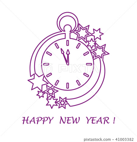 Clock with arrows showing a few minutes until Clock with arrows showing a few minutes until 41003382