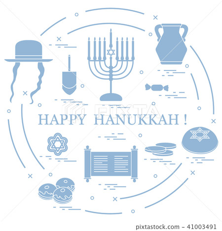 Jewish holiday Hanukkah 41003491