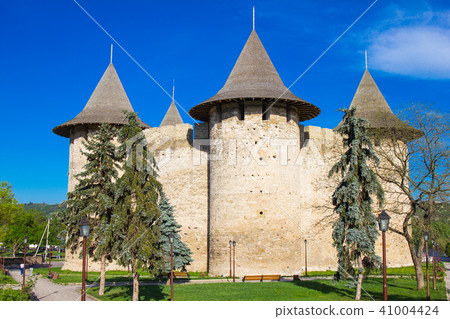 Moldovan fortress of the XV century, in the city of Soroka in a beautifull Sunny summer day. Located 41004424