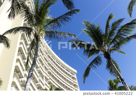 Hotel, Waikiki, Honolulu, Oahu, Hawaii, USA Hotel, Waikiki, Honolulu, Oahu, Hawaii, USA 41005222