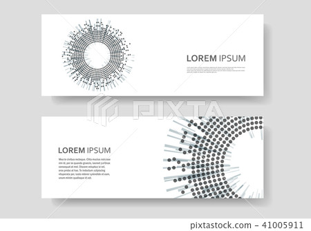 Cover template with halftone design. Annual report, banner or presentation Cover template with halftone design. Annual report, banner or presentation 41005911