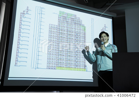 企業房地產大廈辦公室商人會議介紹 41006472