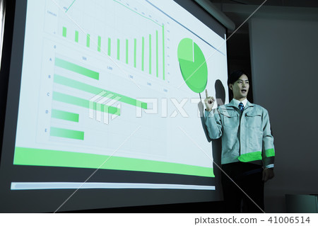 Business office business meeting presentation Business office business meeting presentation 41006514