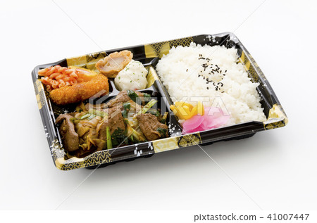 Stir-fried lemon lunch box Stir-fried lemon lunch box 41007447