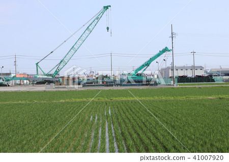 施工機械存儲現場 41007920