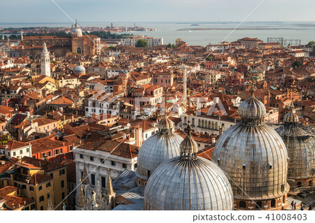 Venice Italy Skyline from St. Mark's Square 41008403