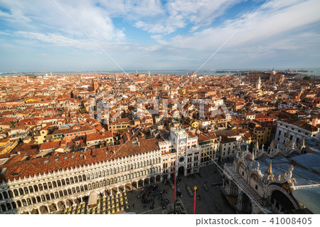 Venice Italy Skyline from St. Mark's Square Venice Italy Skyline from St. Mark's Square 41008405