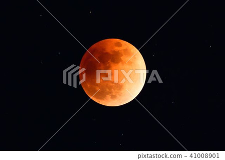 Total lunar eclipse Blood Moon - 2 (Peak) Total lunar eclipse Blood Moon - 2 (Peak) 41008901