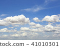 blue sky and white cloud 41010301