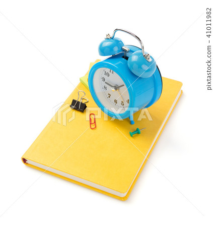 notebook at white background 41011982