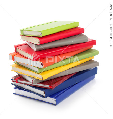 notebook at white background 41011988